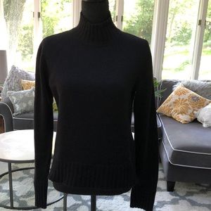Ralph Lauren Black Cashmere Blend Sweater- Sz S